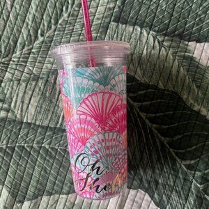 Lilly Pulitzer Oh Shell Cold Cup 20oz
